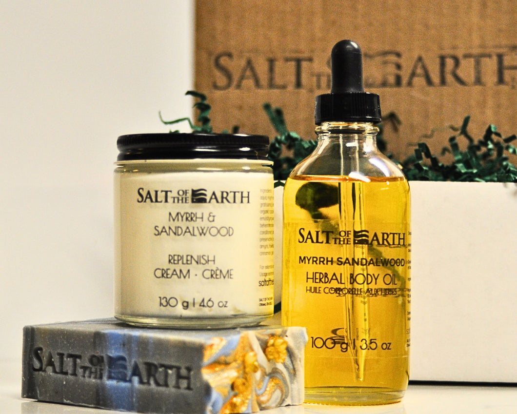MYRRH SKINCARE | GIFT SET - SALT OF THE EARTH