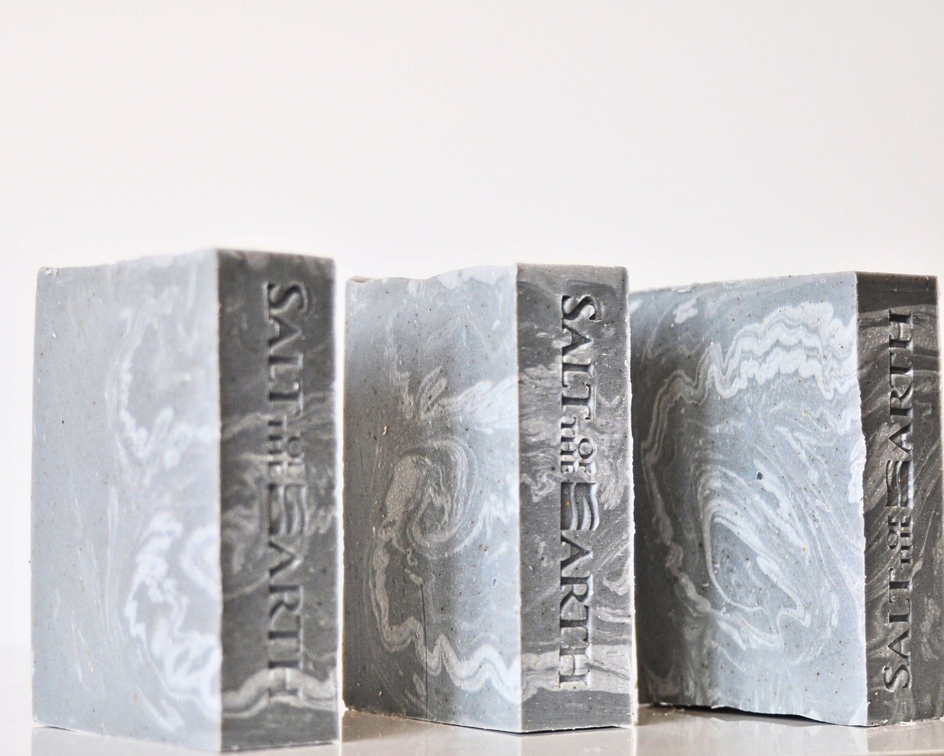 ROSEMARY MINT & ZINC | HERBACEOUS ENVIGORATING & DEODERIZING SALT BAR - SALT OF THE EARTH