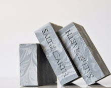 Load image into Gallery viewer, ROSEMARY MINT &amp; ZINC | HERBACEOUS ENVIGORATING &amp; DEODERIZING SALT BAR
