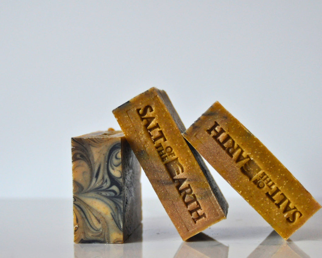 GINGER TANGERINE | NATURAL ARTISAN SOAP BAR - SALT OF THE EARTH