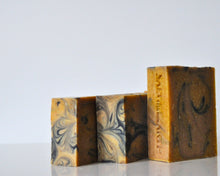 Load image into Gallery viewer, GINGER TANGERINE | NATURAL ARTISAN SOAP BAR - SALT OF THE EARTH
