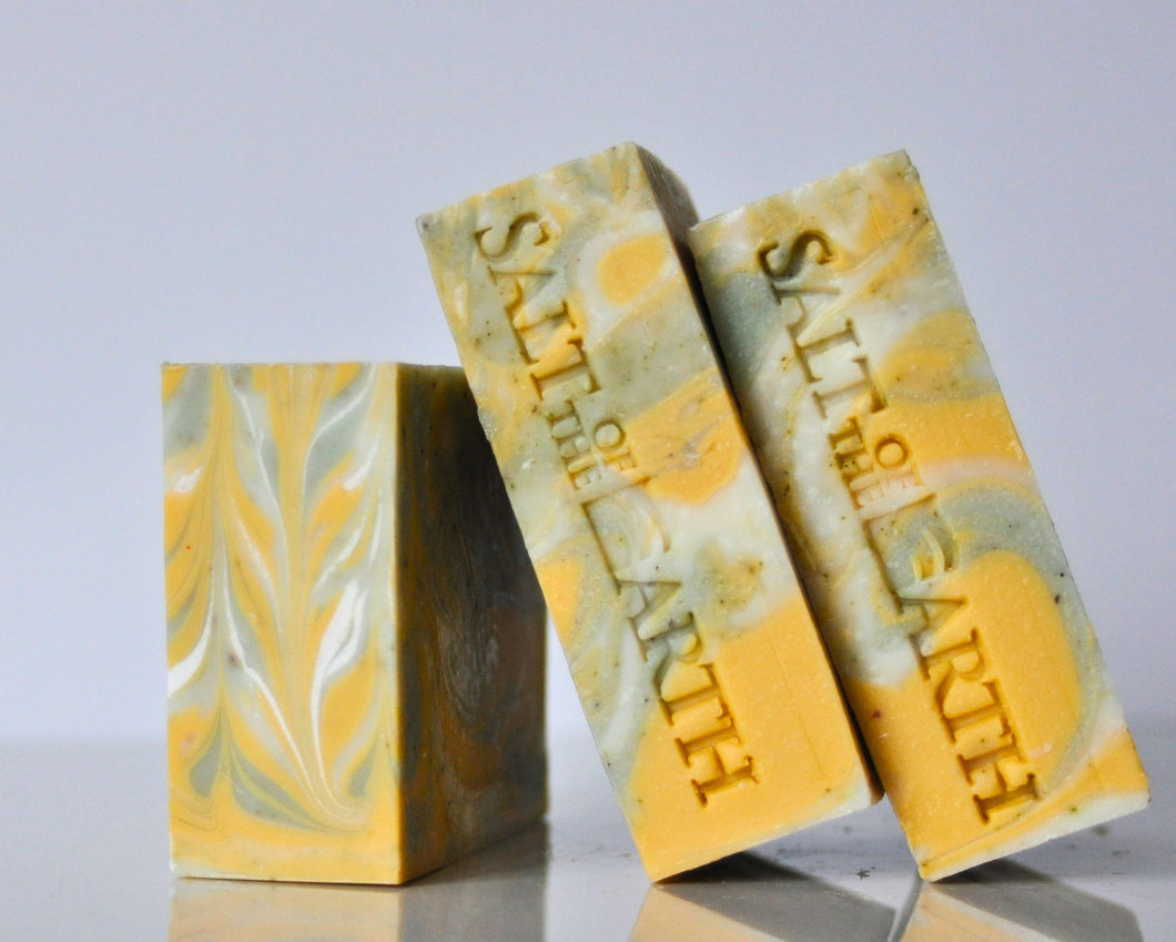 EUCALYPTUS & CEDAR | NATURAL ARTISAN SOAP BAR - SALT OF THE EARTH