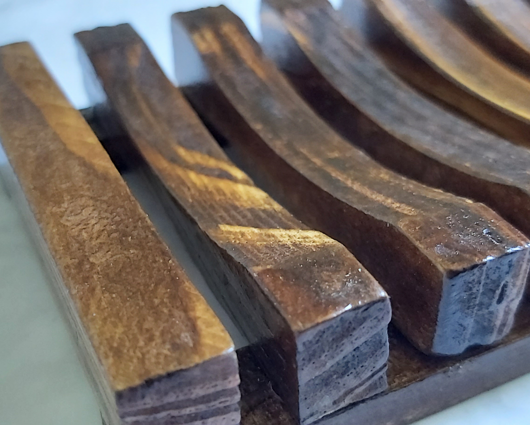 NATURAL BAMBOO SOAP TRAY | NATURAL SOAP DISH - SALT OF THE EARTH