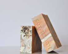 Load image into Gallery viewer, OATMILK &amp; LAVENDER |  SHEA BUTTER TRANQUILITY &amp; RELAXATION ARTISAN BAR SOAP - SALT OF THE EARTH
