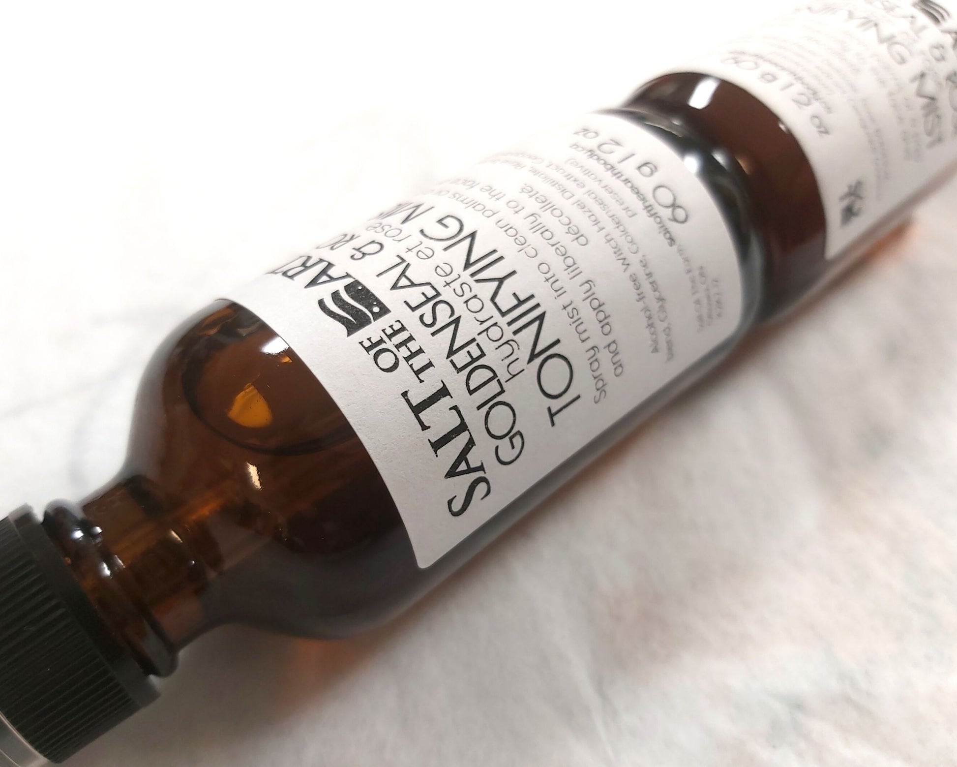 GOLDENSEAL & ROSE | BOTANICAL INFUSED ALCOHOL FREE TONER FOR CLEAR SKIN - SALT OF THE EARTH