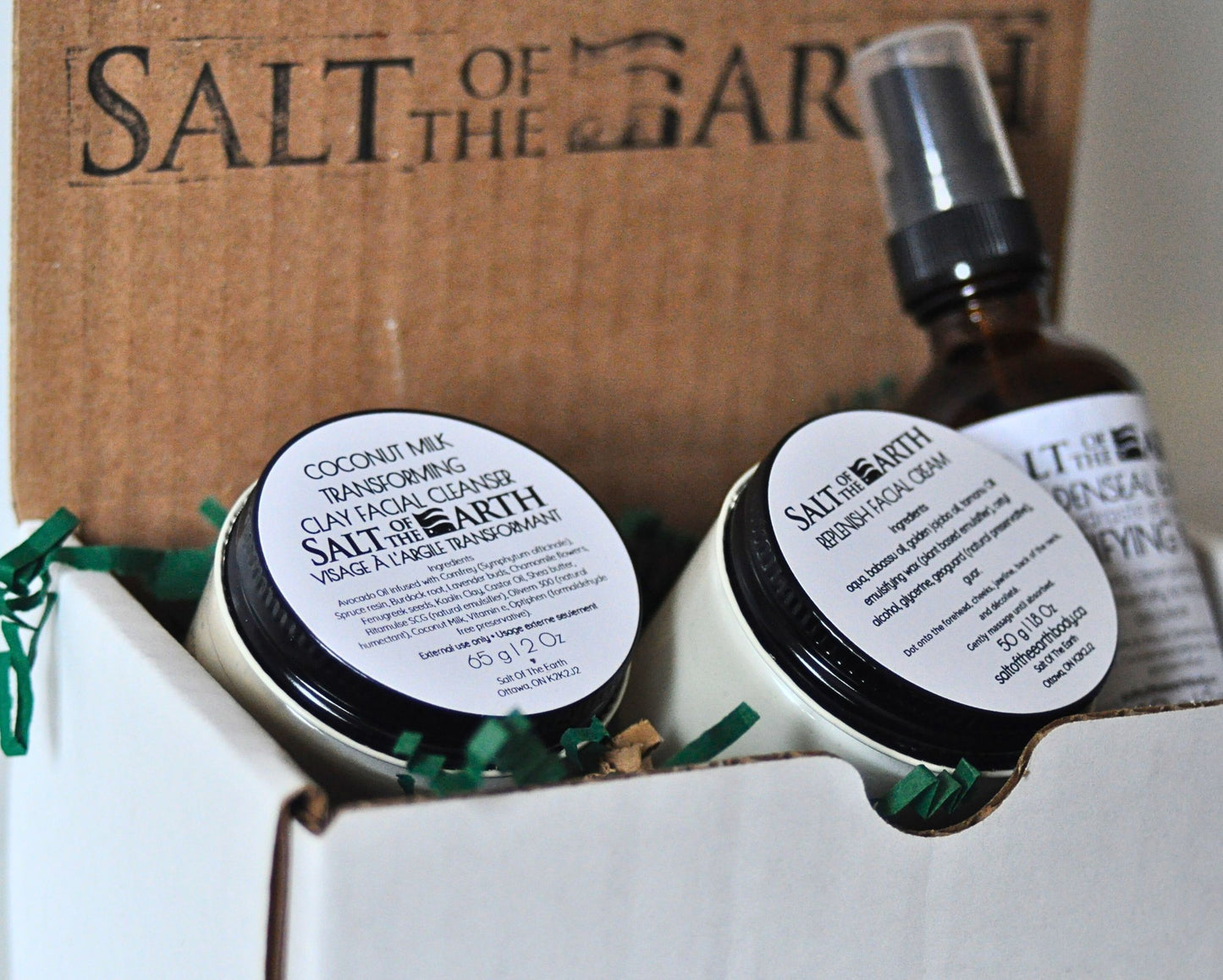 ABOUT FACE | NATURAL FACIAL ROUTINE - SALT OF THE EARTH