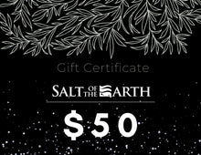 Load image into Gallery viewer, SALT OF THE EARTH NATURAL SKINCARE INSTANT GIFT CERTIFICATE - SALT OF THE EARTH
